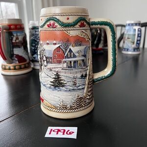 Collectible 1996 Budweiser Beer Stein